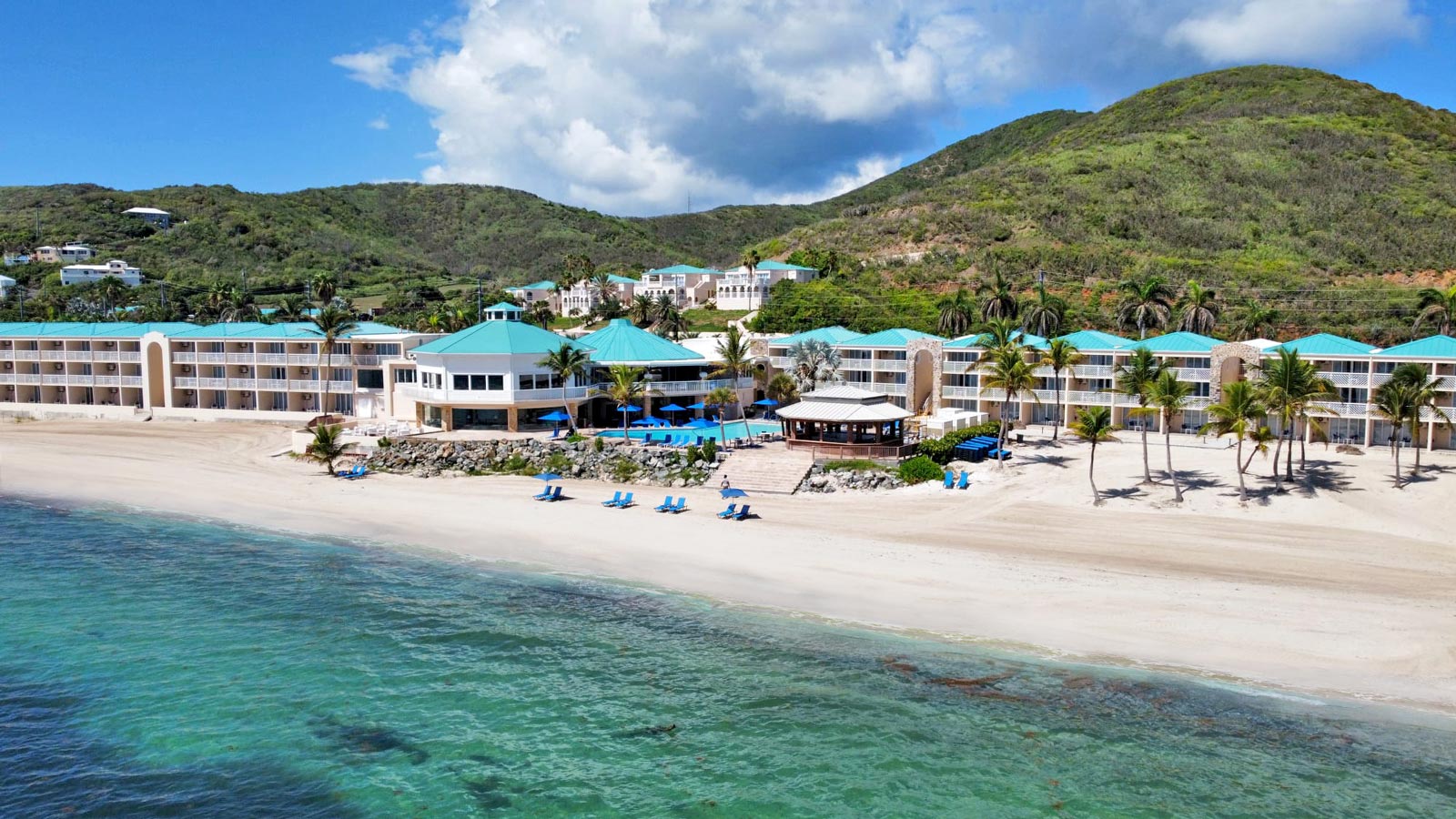 View of Divi Carina Bay Resort and the Beach